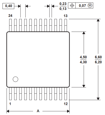 SN74LVC16T245ZQLR封装图