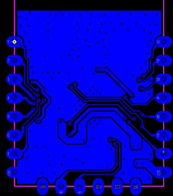 在PCB设计中，为啥底板上我们要求模组下不要走线