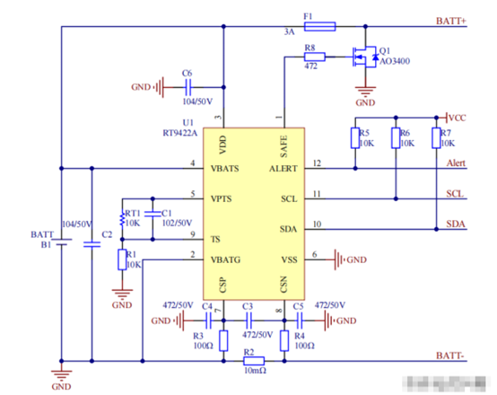 RT9422A芯片应用电路方案