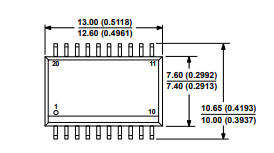 ADM2582EBRWZ封装