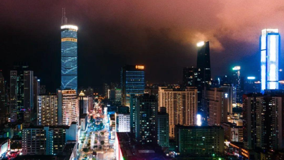 深圳华强北夜景