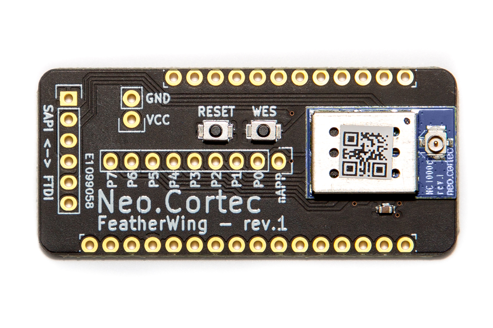 NeoCortec breakout board FWNC1000_front