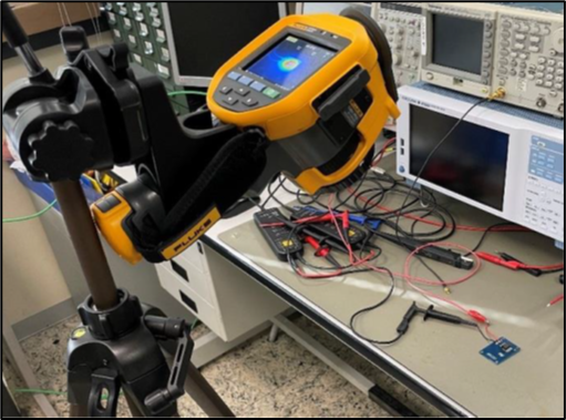 Experiment setup for measurement.