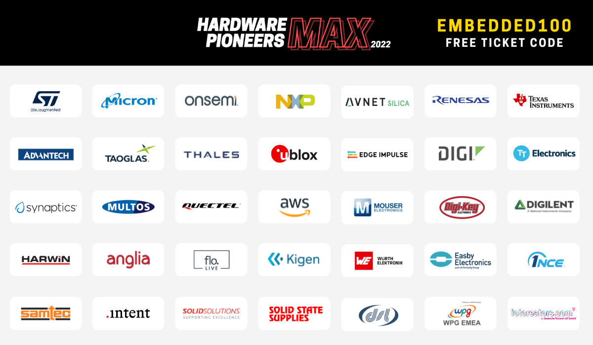 Hardware Pioneers Max Exhibitors (Embedded code)