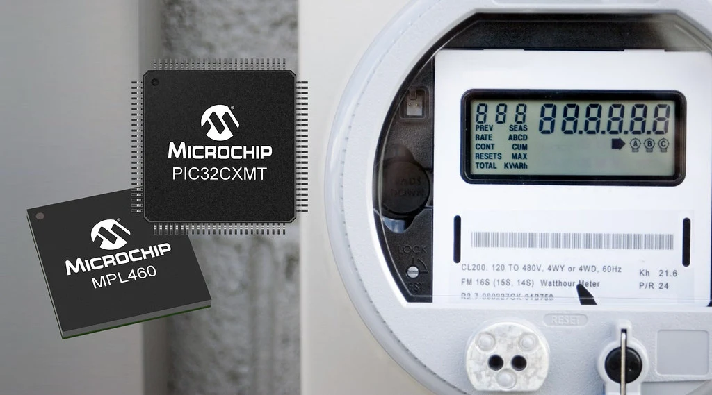 Microchip MCU with PLC modem