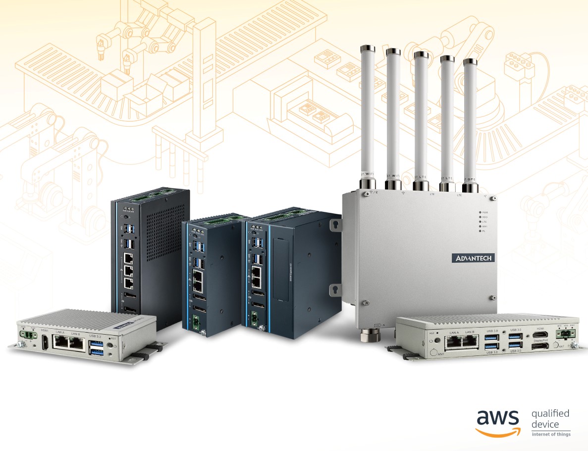 Advantech UNO Series Edge Gateways Qualified for AWS IoT Greengrass