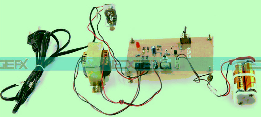 LED Based Automatic Emergency Light Project Kit