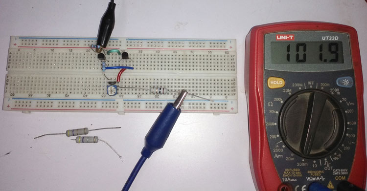 Testing the Simple Constant Current Generator Circuit