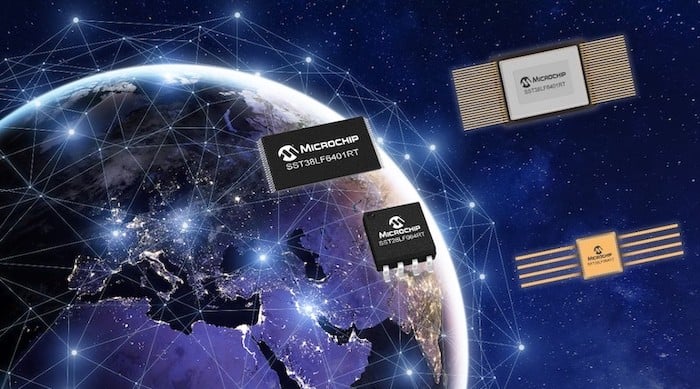 Microchip's latest flash memory devices for space applications.