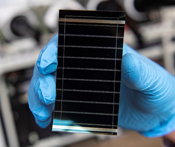 A perovskite solar cell