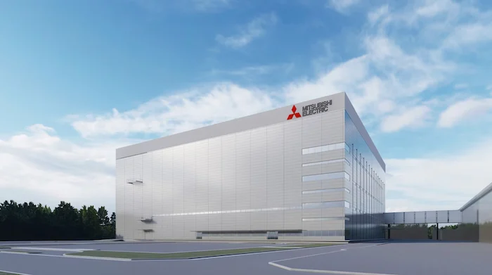 A rendering of Mitsubishi’s new plant