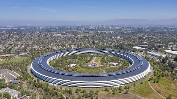 Apple's headquarters in Cupertino, California.