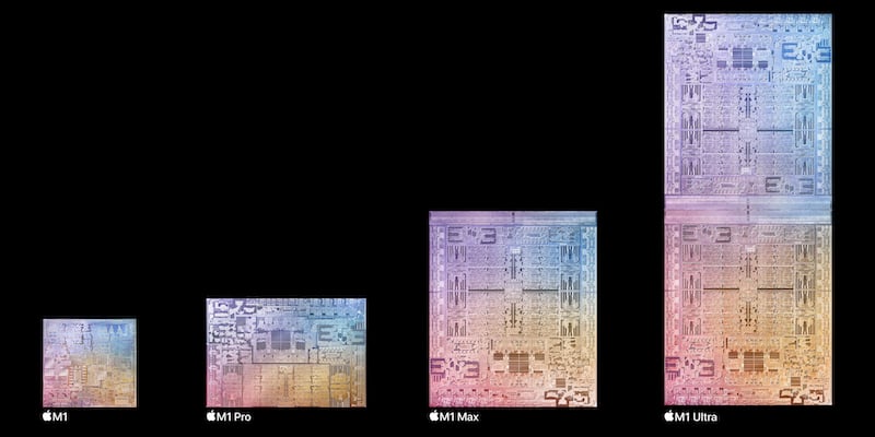 Apple’s line of Mac silicon