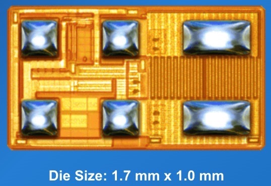 With its small BGA form factor and high level of integration, EPC claims its EPC21701 takes up 36% less space on PCBs than an equivalent multi-chip discrete implementation.