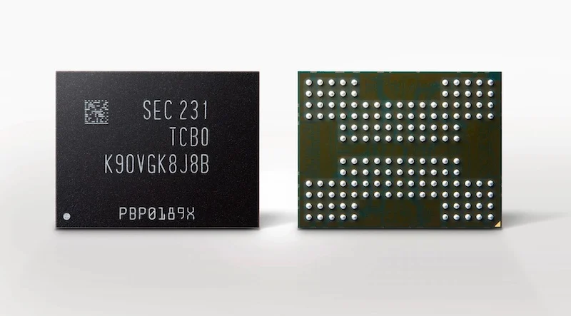 Samsung’s 8th generation V-NAND. Image used courtesy of Samsung