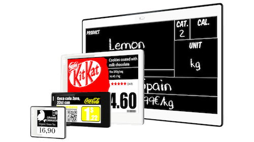 Existing digital price tags from SES-imagotag provide solutions from 1.6 to 12.2 inches, making them a versatile solution on which to integrate the Bluetooth standard for ESLs.