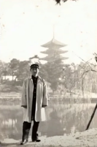 Masouka in 1962 when he graduated from Takasaki High School.