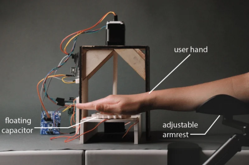 MechSense experimental setup