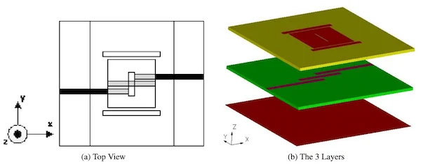 Schematic of a RF sensor cell.