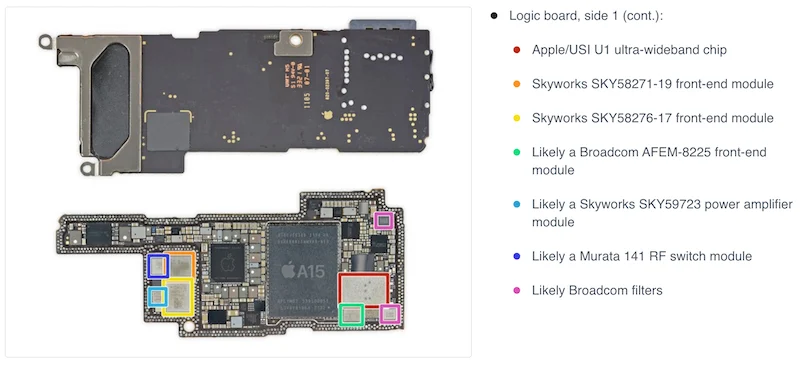 Teardown of an iPhone 13 Pro