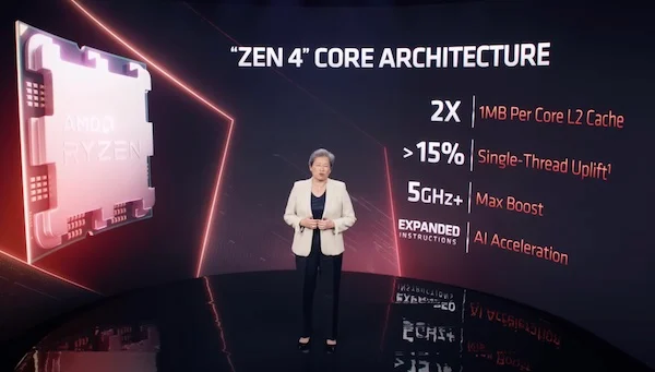 Overview of the Zen 4 architecture.