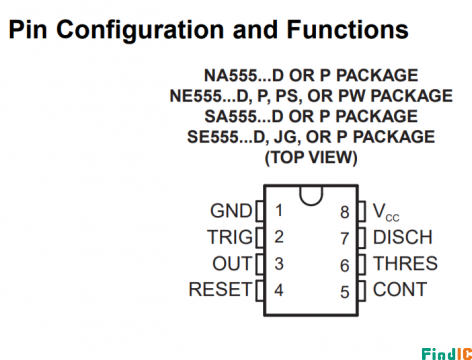 NE555引脚图1