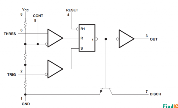 NE555原理图