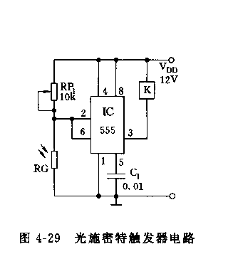 555光施密特触发器电路_久芯网