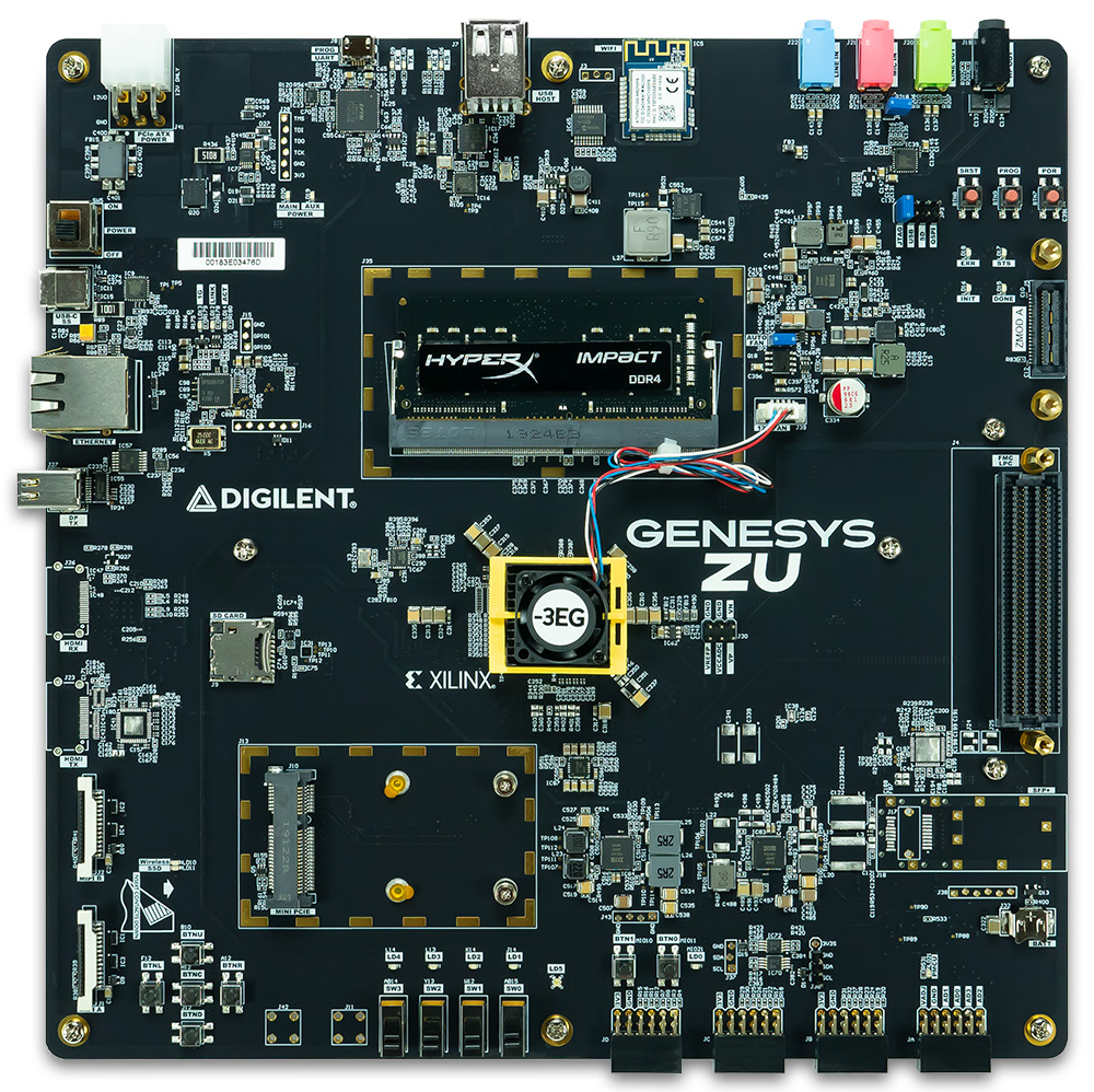 Genesys ZU-3EG:Zynq Ultrascale+MPSoC开发板