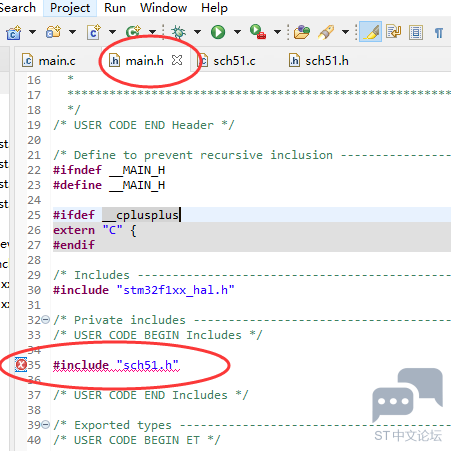 CubeIDE添加自己的.c和.h文件问题 [相关图片]