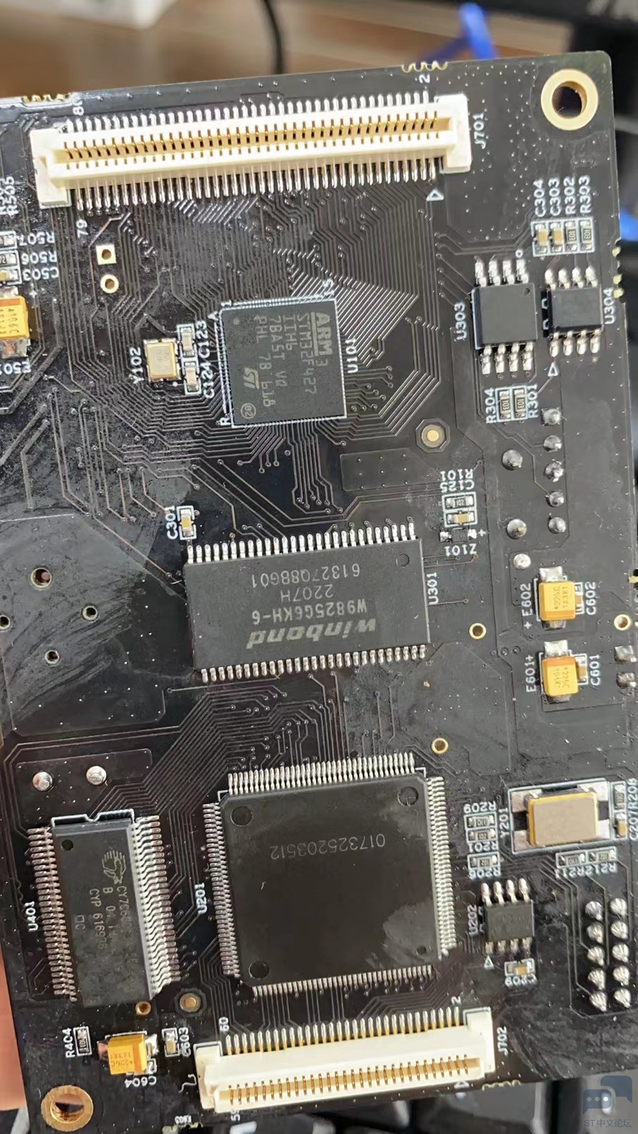 stm32重新上电后，不能下载程序 [相关图片]