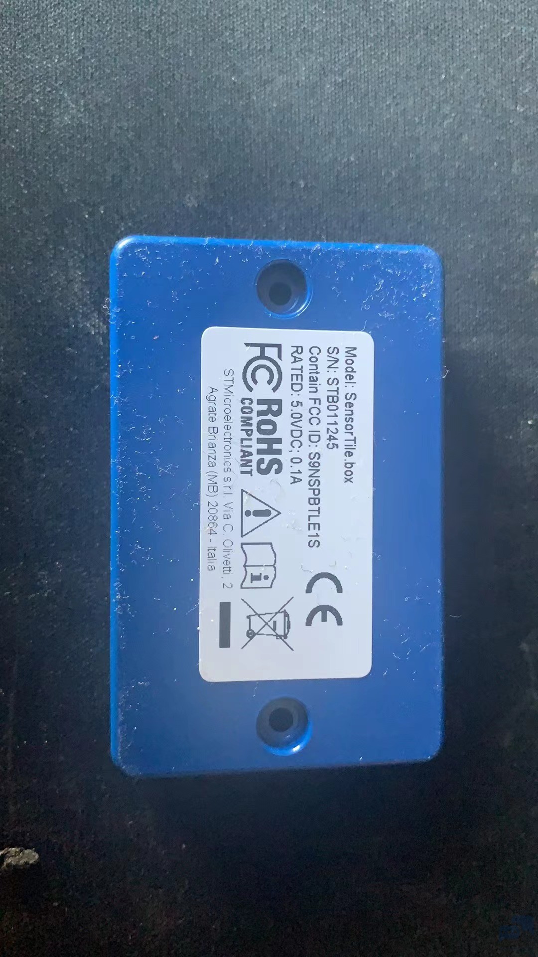 STEVAL-MKSBOX1V1 关于ST BLE Sensor Android IOS程序闪退的问题 [相关图片]