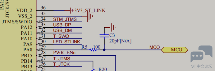 stm32L031电路原理图问题 [相关图片]