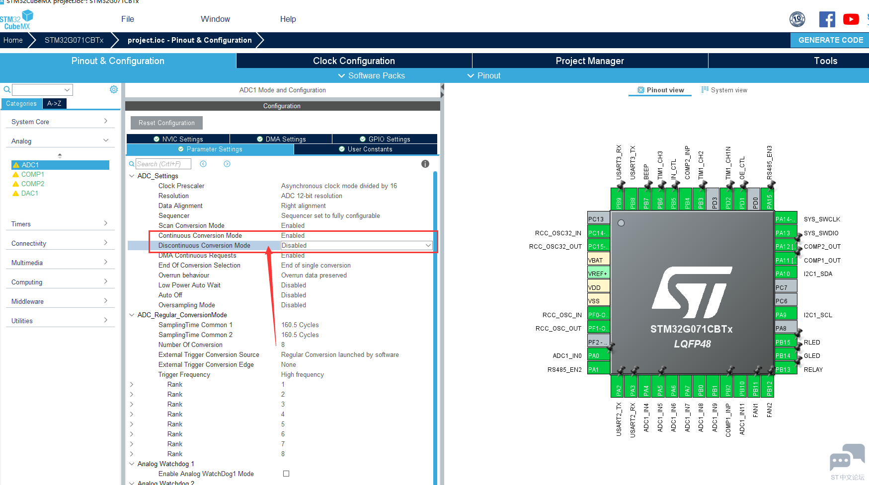 STM32CubeMX6.5.0版本对于<a style=