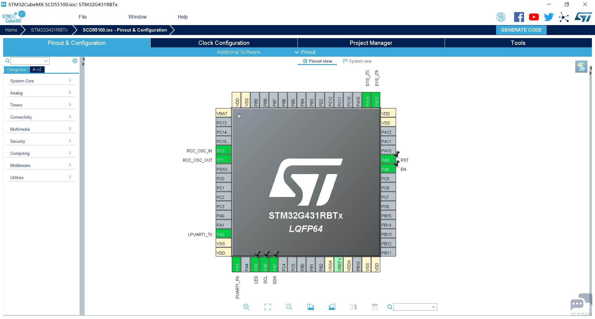 【STM32G431】+ A1.开箱及点亮SCD55100 [相关图片]