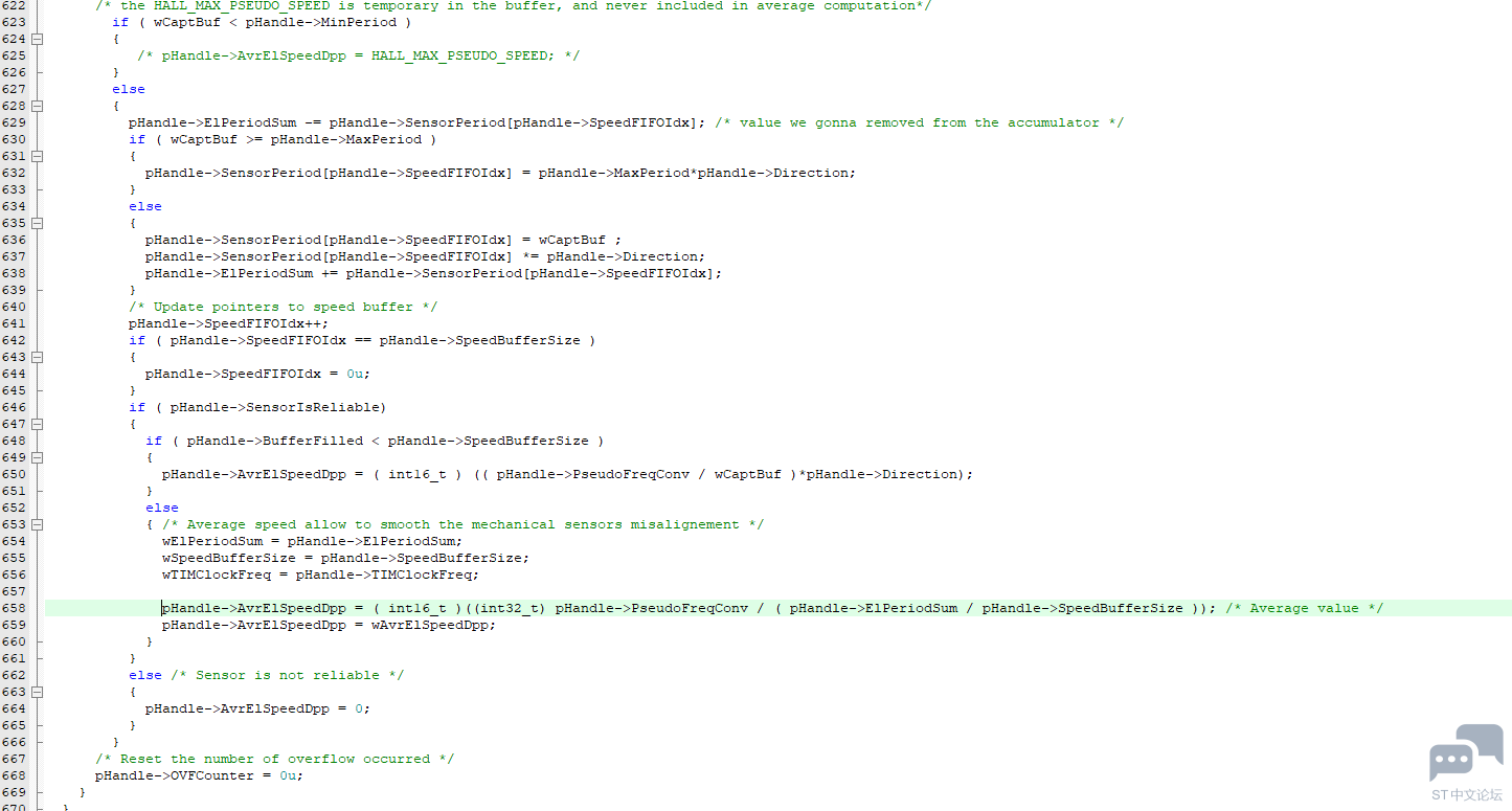 电机控制FOC代码转速计算 [相关图片]