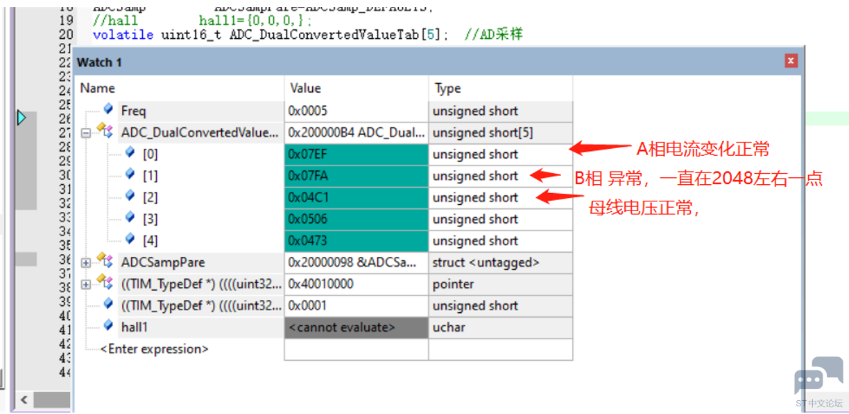 stm32 adc dma只能采集一相电流 [相关图片]