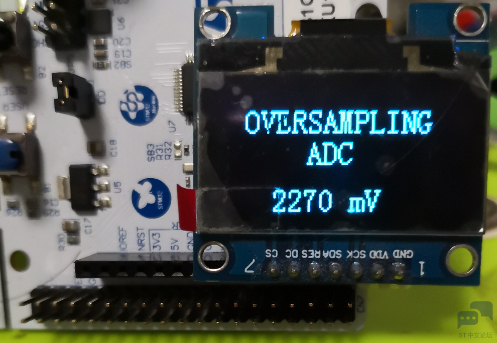 STM32C031试用(5)过采样ADC [相关图片]
