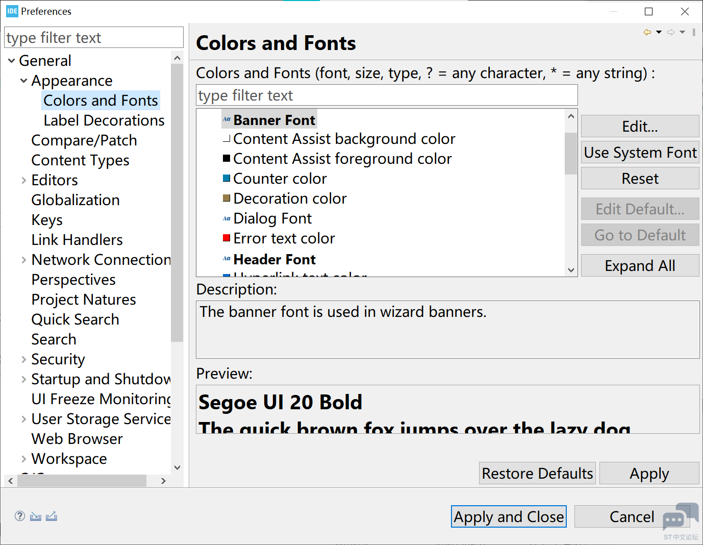 cubeide字体调整 [相关图片]