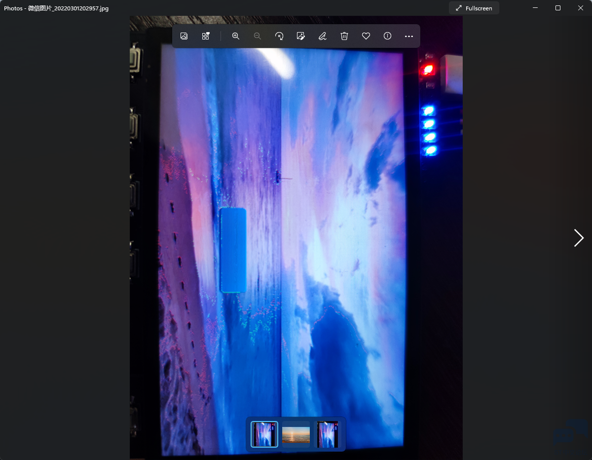 touchgfx,显示的时候，在像素点差异比较大的地方，显示错误 [相关图片]