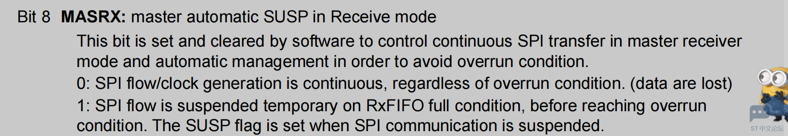 h7a3 spi的主机自动挂起在接收模式下 [相关图片]