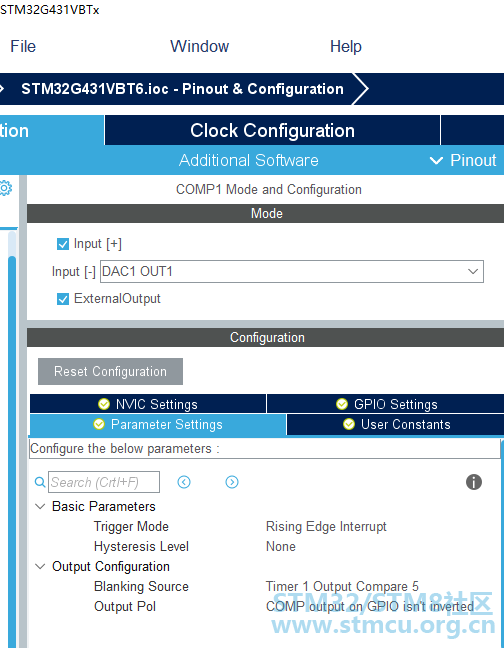 STM32G4系列的comp比较器的刹车事件和比较中断怎么用 [相关图片]