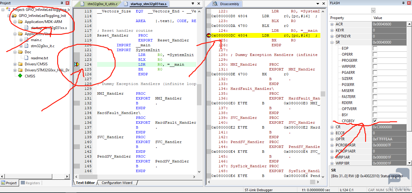 STM32G031K8T6,大伙有没有碰到过，flash问题？ [相关图片]