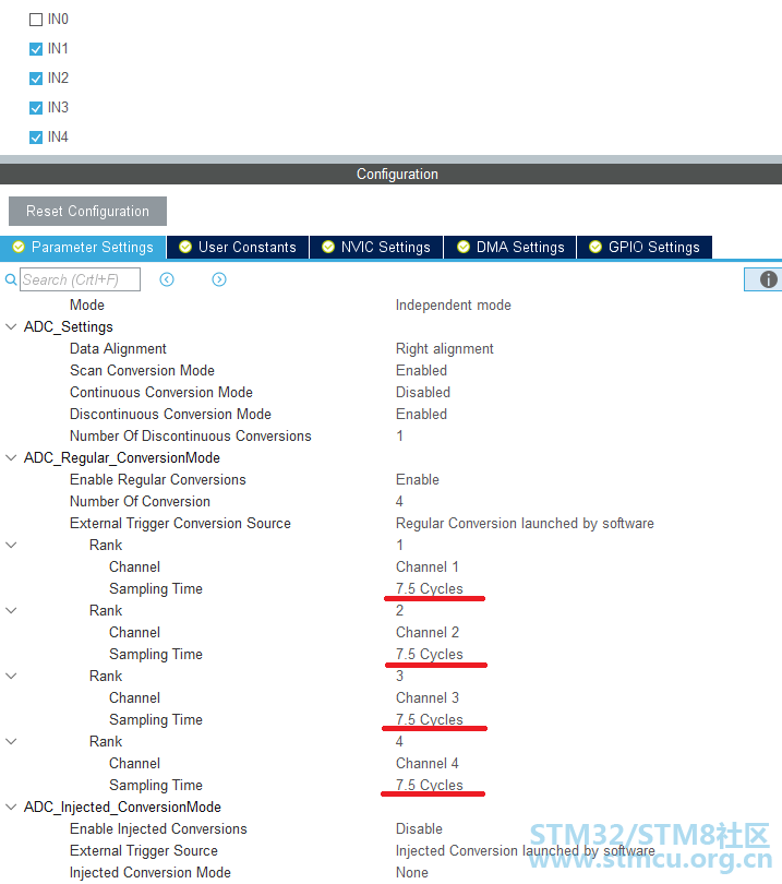 如何减少STM32F103 ADC采集时间 [相关图片]