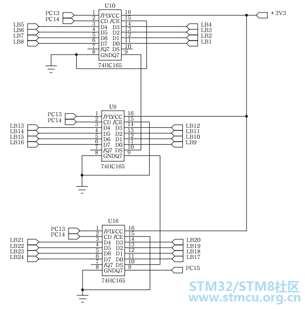 STM32F1 联级74<a style=