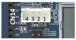 如何将STM32板连接到X-NUCLEO-LPM01A