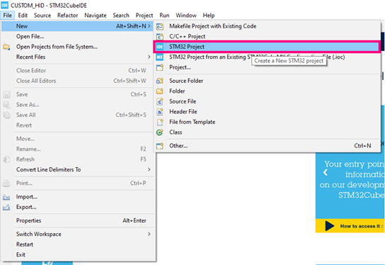如何在STM32上实现USB设备自定义HID类第1部分