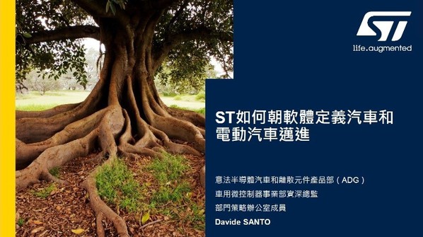 ST：软体定义汽车创造全新使用体验与商业价值