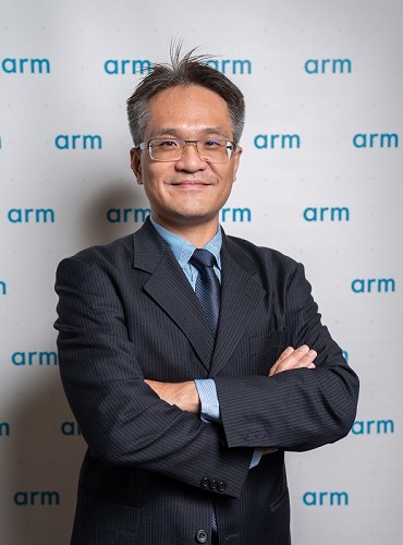 图二 : Arm AIoT方案资深经理黄晏祥