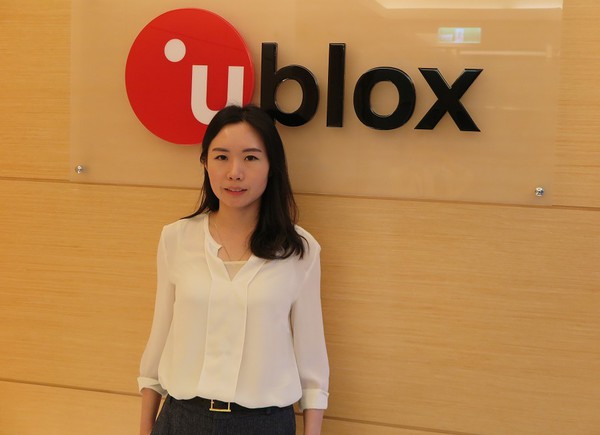 图二 : u-blox商业开发经理陈晓誾